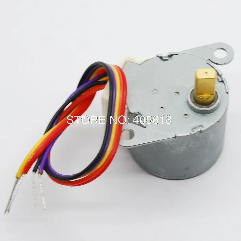 24BYJ48 DC 12V Stepper Motor – 4 Phase 5-Wire Gear Reduction For Arduino, DIY Projects