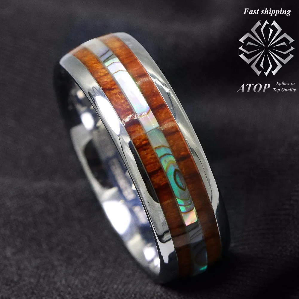 Кольцо из карбида вольфрама 8 мм|wedding band|men jewelrywedding band ring |
