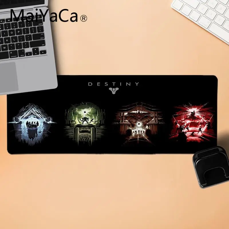 Красивое аниме maiyaca Destiny логотип прочный резиновый коврик для мыши Коврик для клавиатуры Настольный коврик компьютерный планшет игровой коврик для мыши - Цвет: Lock Edge 30x80cm