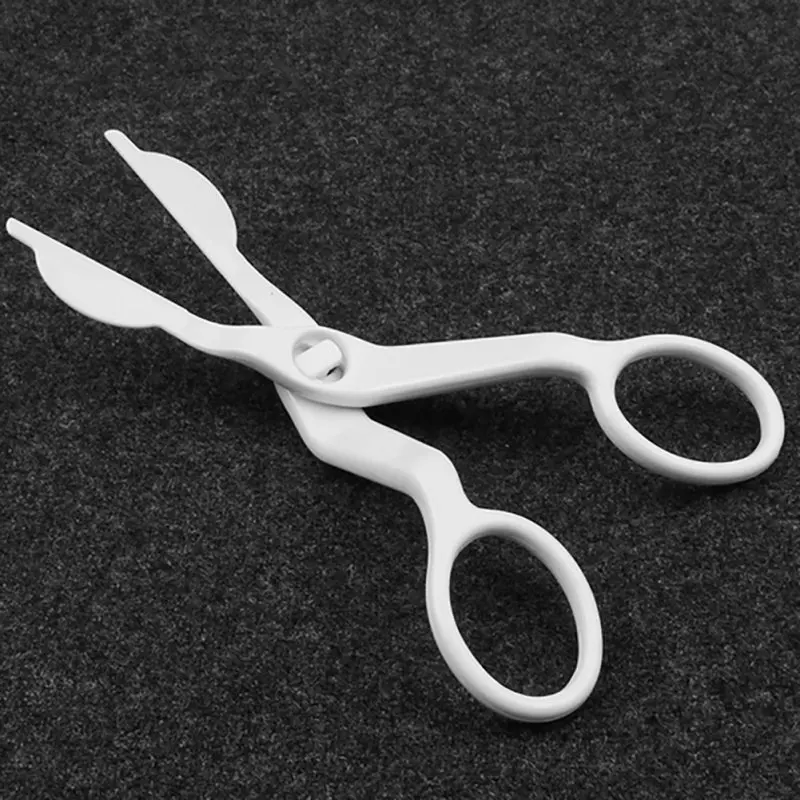 EZLIFE Plastic Icing Piping Cake Decoration Flower Stand Nail Scissors