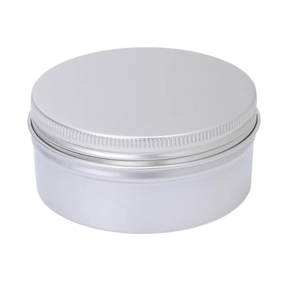 

150ml Empty Aluminium Cosmetic Pot Jar Container Makeup Travel Sample Box