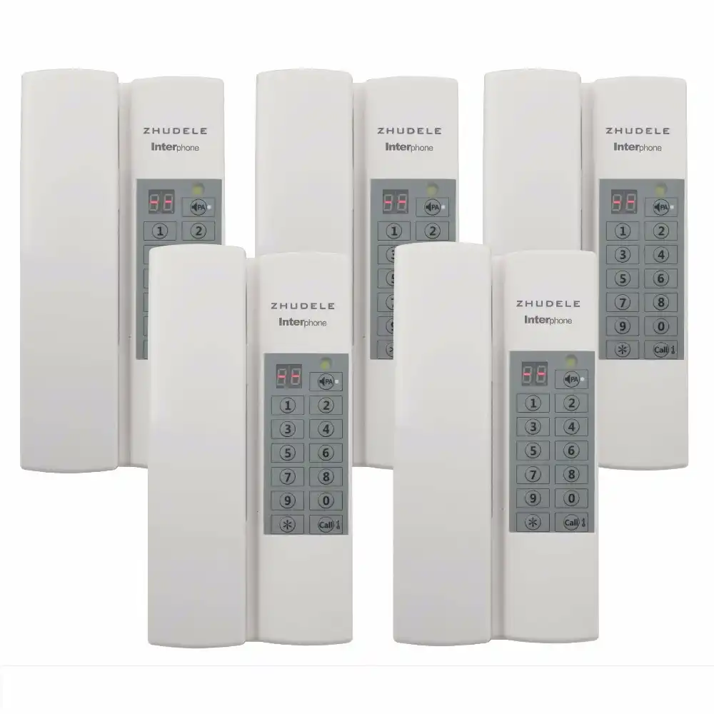 Mangos Interphone 5 De Seguridad Para El Hogar Multifuncion