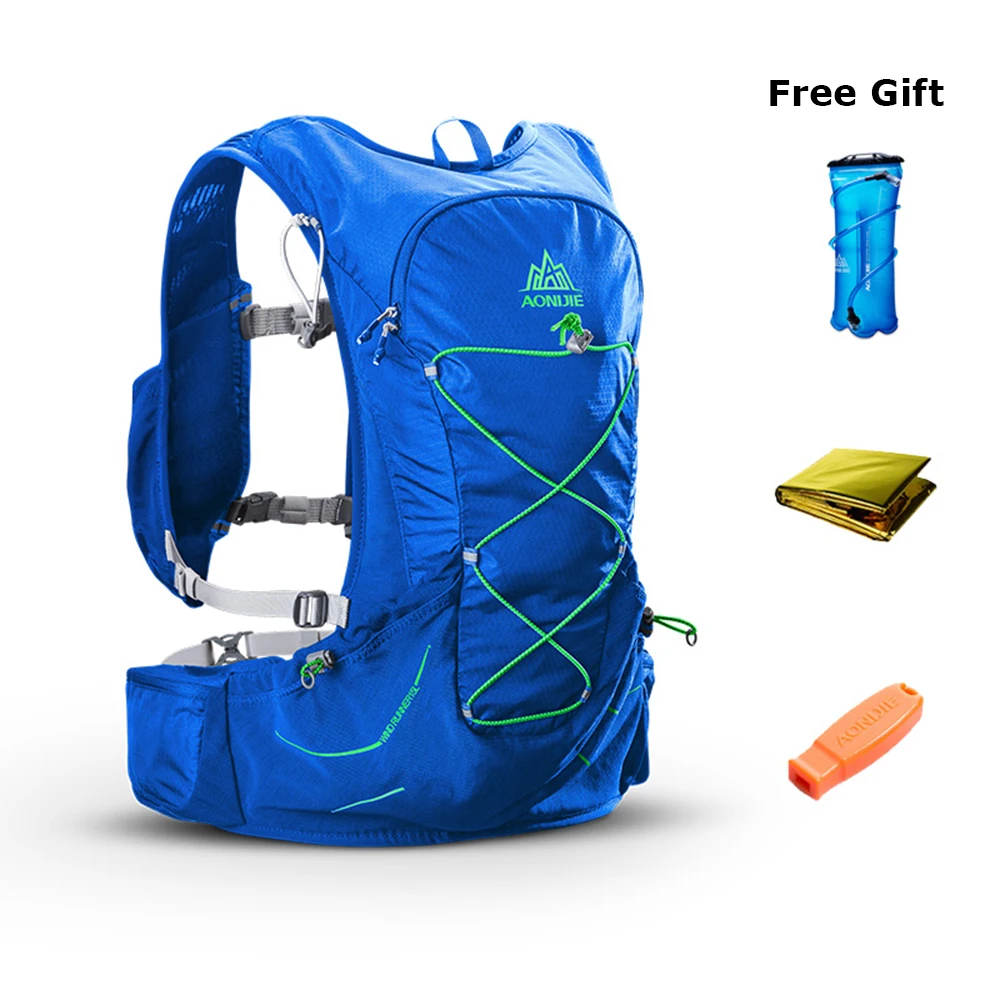 AONIJIE C930 al aire libre ligera hidratación mochila gratis 2L agua de la vejiga para senderismo Camping corriendo maratón carrera - 2