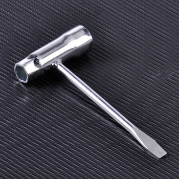 LETAOSK New Chainsaw T Wrench 3/4" (19mm) x 1/2" (13mm) Spark Plug Chain fit for STIHL Husqvarna