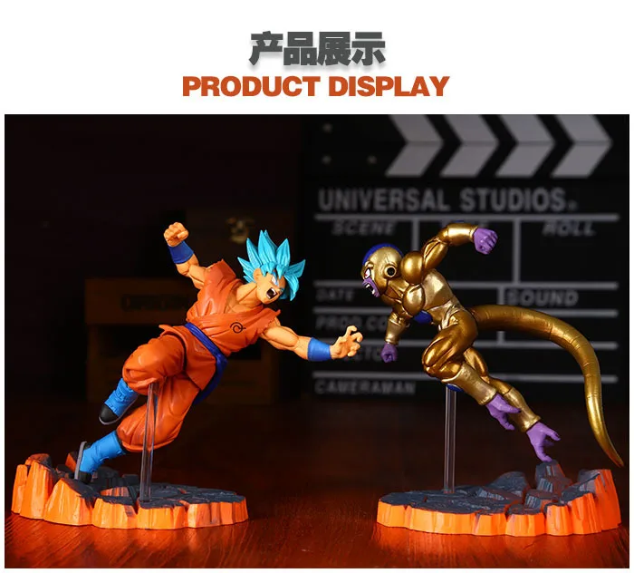 Аниме Dragon Ball Z Goku Fighers Супер Saiyan принц Вегета манга плавки Сон Гоку Гохан фигурка Модель Коллекция игрушка подарок
