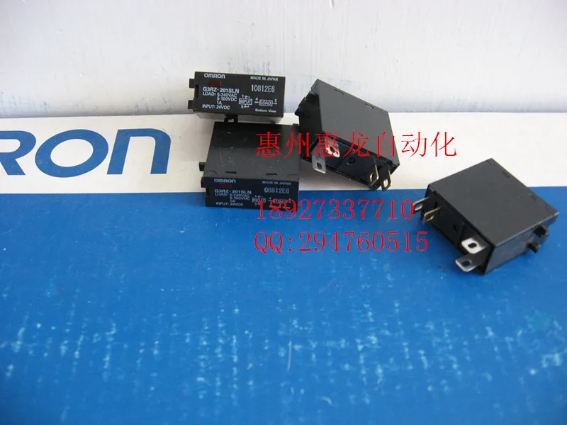 

[ZOB] New original OMRON Omron solid state relays G3RZ-201SLN DC24 --2PCS/LOT