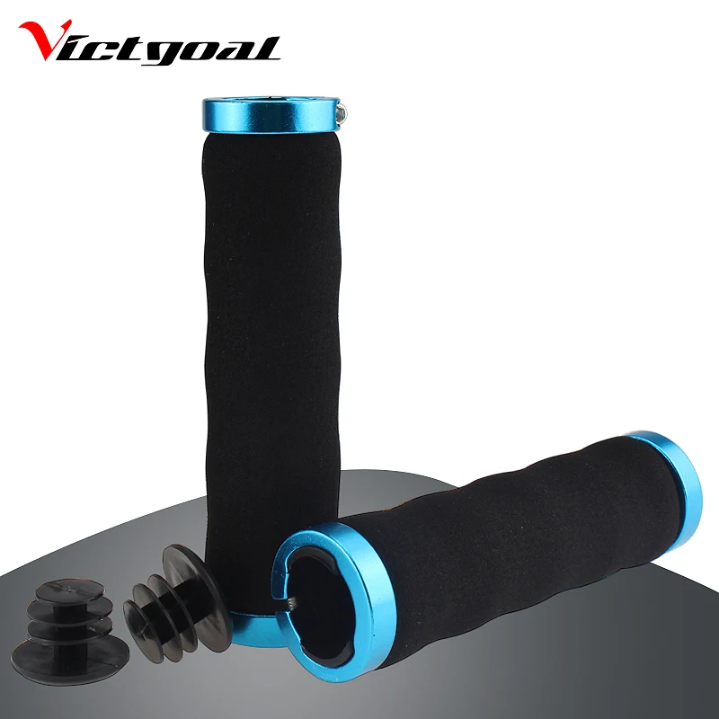 

Victgoal Bicycle Grips MTB Bike Handlebar Grips Comfortable Handle Bar Grip Anti-Skid Ergonomics Sponge Cycling Handlebar Grips