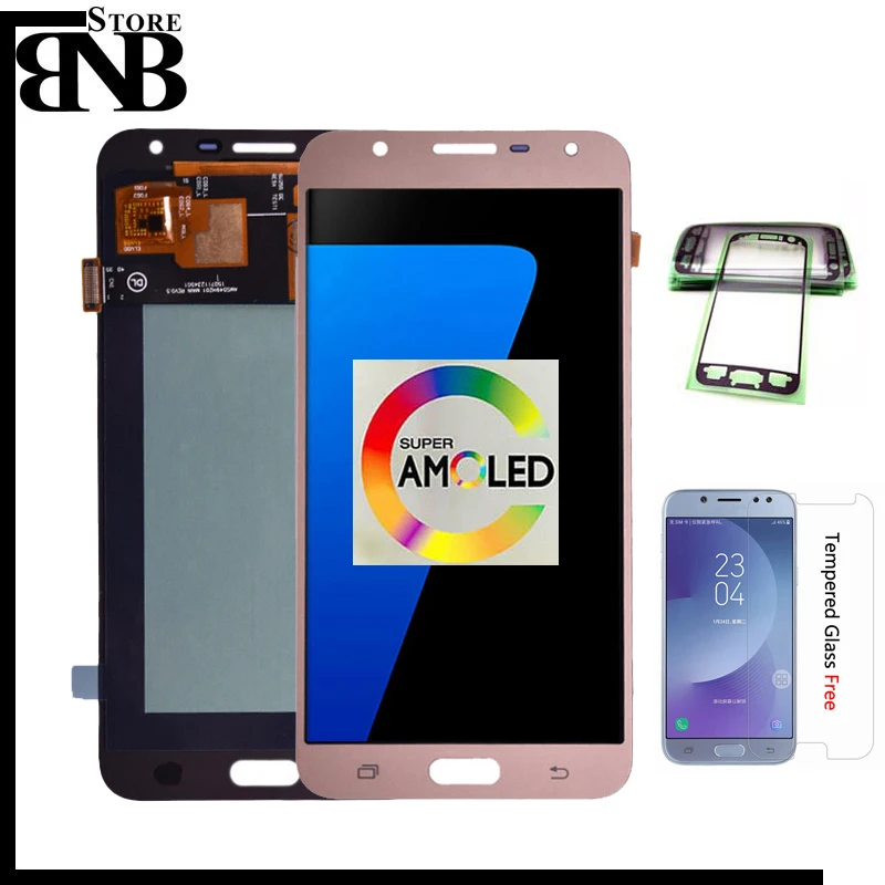 

Original Amoled for Samsung Galaxy J7 nxt J701F J701M lcd display Screen Touch Digitizer Assembly for j701 J7 neo J7 core lcd