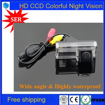 

Free shipping Car reverse camera for Toyota Land cruiser Reiz 2009 parking back up rear view camera with waterproof night vision