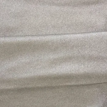 

EARTHING Radiation protection 100% SILVER FIBER FABRIC Material Silver Conductive Fabric Stretchable