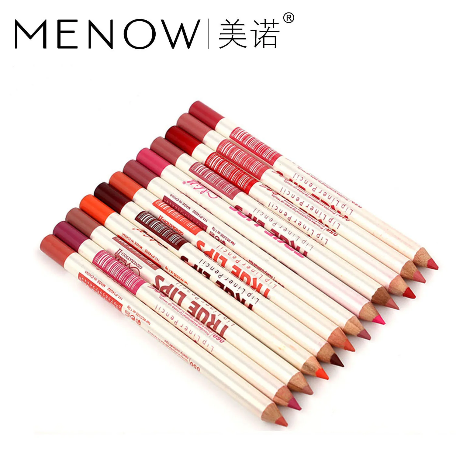 

Menow Brand Makeup 12Colors/Set Waterproof Lip liner Pencil Women's Professional Long Lasting Cosmetic Tools P14002