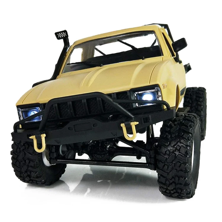 

HOT SALE WPL C14 1:16 Scale 2.4G 2CH 4WD Mini Off-road RC Semi-truck RTR Kids Climb Truck