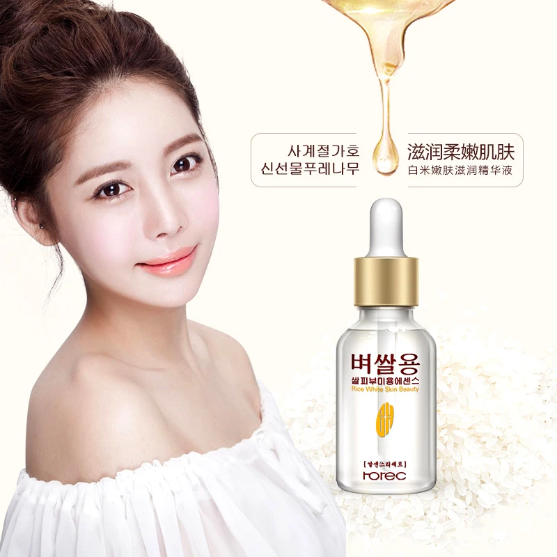 

HACNHAN white rice serum essence moisturizing anti wrinkle anti-allergy face Intensive Face Lifting deep Firming gel