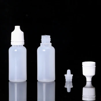 

10pcs Tattoo Colors Empty Bottles Pigment Empty Bottles Plastic Bottles 15ml Liquid Bottles Beauty Tools Tattoo equipment