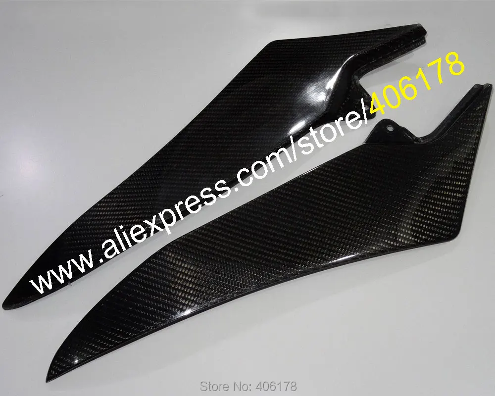 Лидер продаж 2 х Боковые Крышки для бака из углеродного волокна панели Yamaha YZF R1 2009