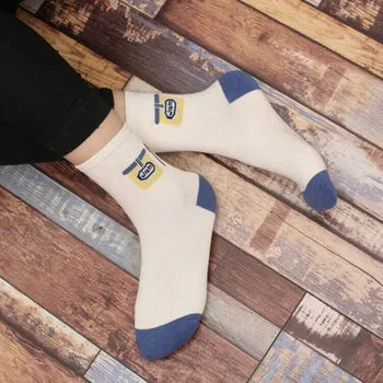 

ZDL-295 Newly Design Western Pattern Cotton Short Sock Cotton Tube Socks Casual 10 pairs