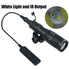 M300V Weapon Tactical Light Scout Light IR Output LED White Light Remote Pressure Switch Infra-red Output 20mm Rail for Hunting
