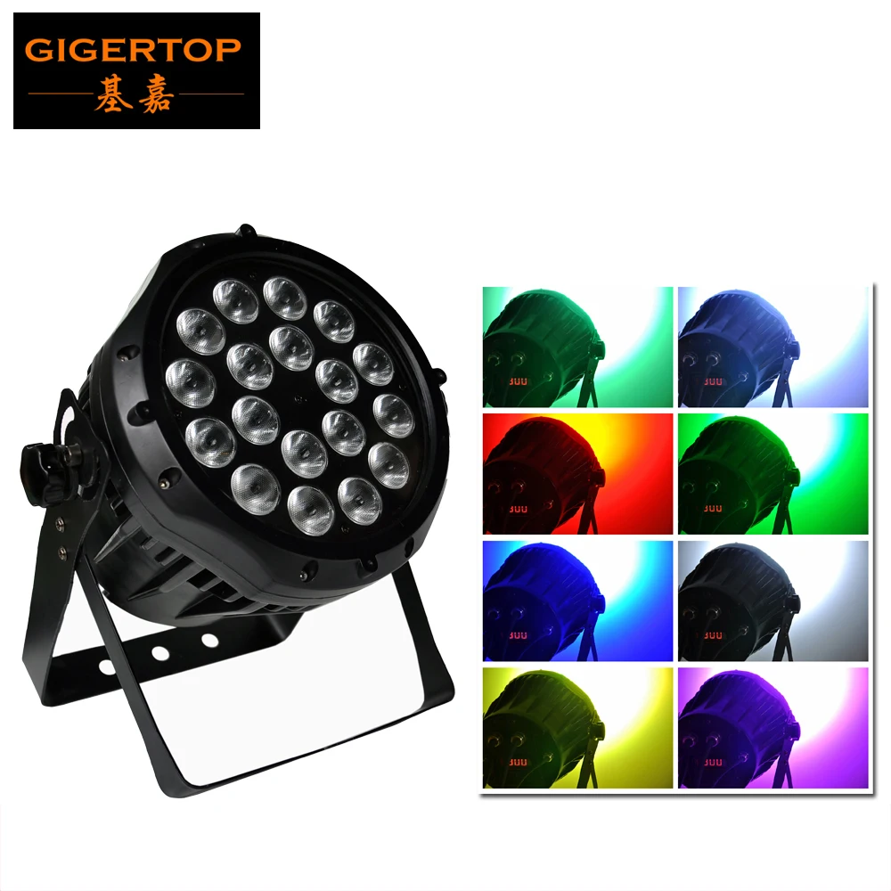 

TP-P104 Led RGBW Waterproof Light 18*10w 4in1 Par Light Rain Resist No Noise Outdoor Led Spot Light IP65 200W China Led Par Cans