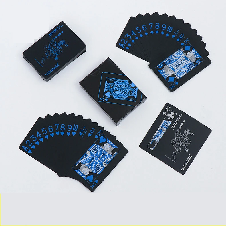 

Plastic Playing Cards For Magic Tricks Poker Cards Iskambil Destesi Karty Do Gry PVC Waterproof Poker Card Game