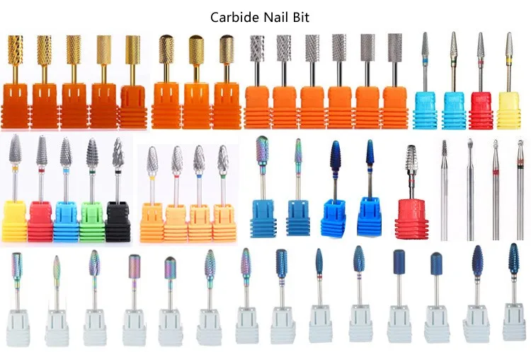 Light Ceramic Burs Podiatry Foot Callus Ceramic Nail Drill Bits
