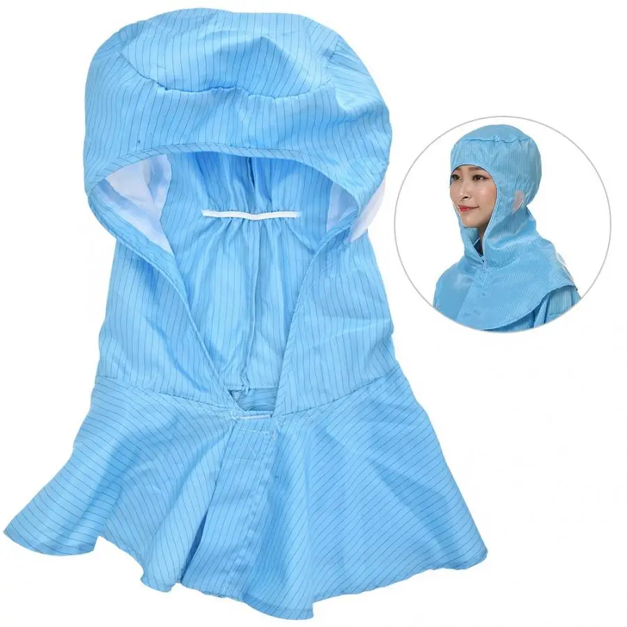 

Safety Helmet Anti-static Shawl Industrial Workshop Anti-dust Hat Work HOt