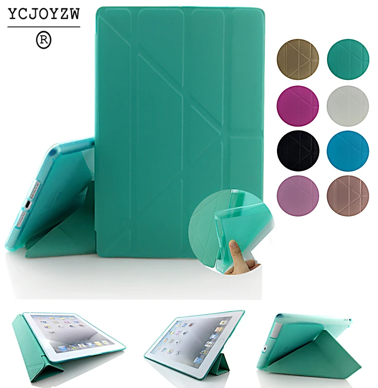 

High Quality TPU Smart Case Cover For Apple iPad Air 1 Retina ,Ultra Slim Designer Tablet PU Leather Cover For A1474`A1475 A1476