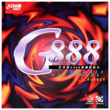DHS G888 table tennis rubber original quick-attack+ loop pips-in DHS G888 ping pong sponge dhs dipper dm sp1000 sp 1000 sp 1000 penhold short handle cs table tennis ping pong blade