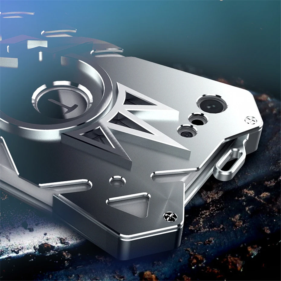 Zimon для Smartisan Nut Pro 2 Чехол ультратонкая металлическая рамка чехол телефона 2S