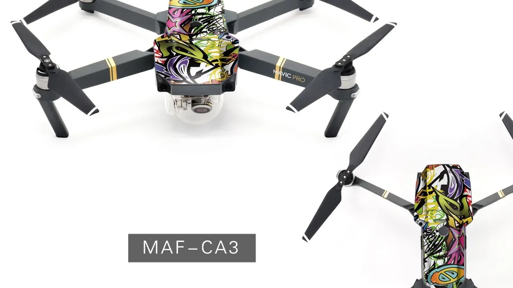 PGYTECH корпус дрона 3 м водонепроницаемые наклейки для кожи наклейки для DJI Mavic Pro& Mavic Pro Platinum Drone Защитная пленка для тела