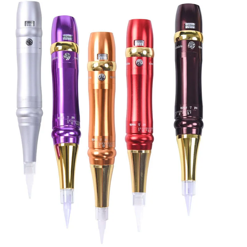 

Charging Micropigmentation Dermografo Universal Professional Tattoo Eyebrow Pen Permanent Lip Machine tool Makeup Eyeliner Set