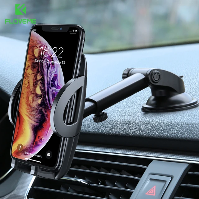 Best Offers FLOVEME Car Phone Holder For iPhone XS MAX XR X Xiaomi 360 Rotate Dashboard Windshield Car Mount Mobile Holder For Phone Stand Best Offers FLOVEME Car Phone Holder For iPhone XS MAX XR X Xiaomi 360 Rotate Dashboard Windshield Car Mount Mobile Holder For Phone Stand