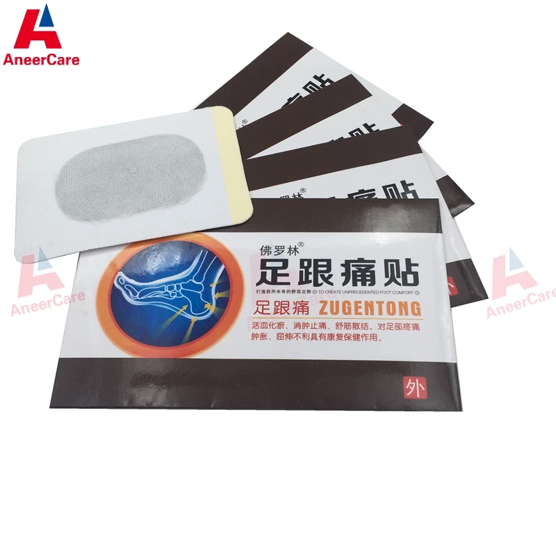 

20 Piece/Lot Herbal Pain Relief Patch Bone Spurs Achilles Tendonitis Heel Pain Plaster Heel Pain Patch Foot Care Tool
