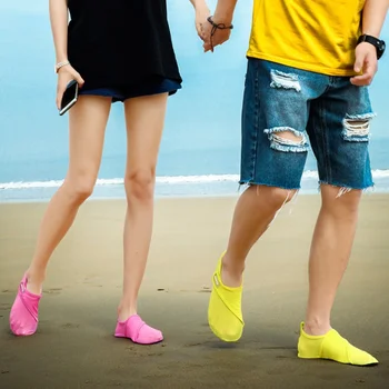 

Men Women Summer Sandbeach Barefoot Swimming Diving Shoes Water Shoes Stretchy Socks For Beach Pool Dive Yoga