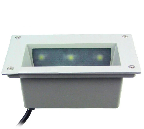 

Free Shipping 9W led corner lamp recessed stair floor lights LED step light Warm Cold White AC85-265V