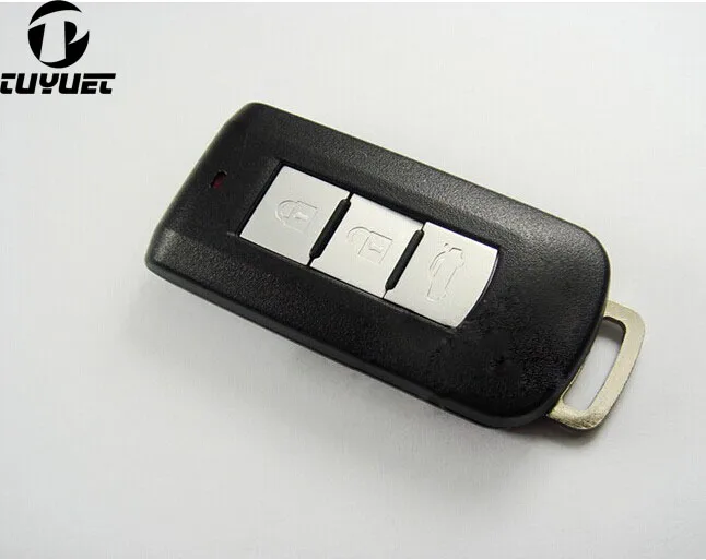 Умный корпус ключа с дистанционным управлением 3 кнопки для Mitsubishi Lancer 9 10 Outlander 2013