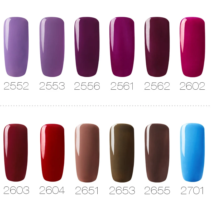 روزاليند نقية اللون الأشعة فوق البنفسجية هلام مسمار مجموعة طلاء تلميع ل مانيكير هلام الورنيش Hybird رسومات أظافر الأبيض شبه الدائم نقع معطلة ال...