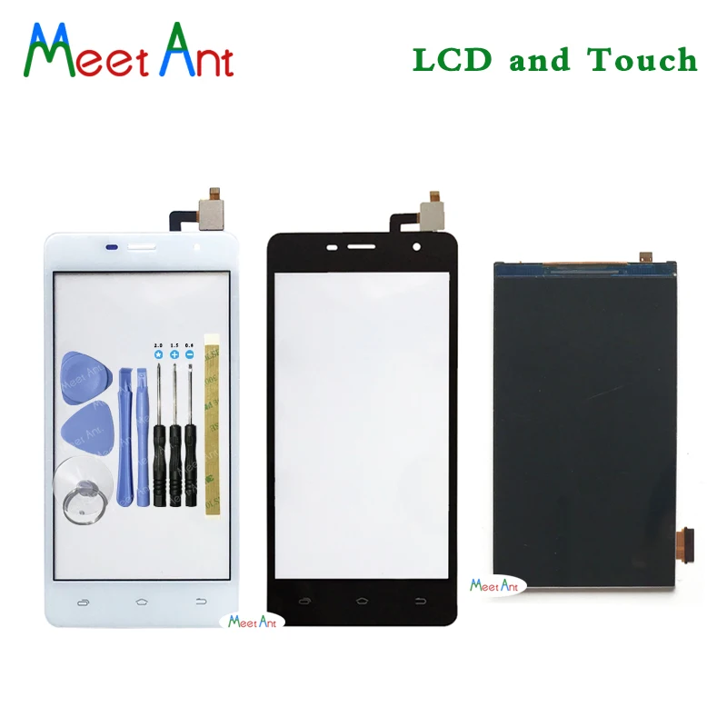 

High Quality 5.0'' For Micromax Q351 Lcd Display With Touch Screen Digitizer Sensor + 3M tape Tool