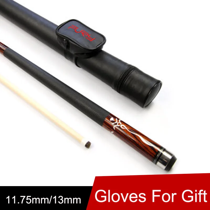 Buy 2016 Leather Handle Fury Maple Pool Cues 13mm/11