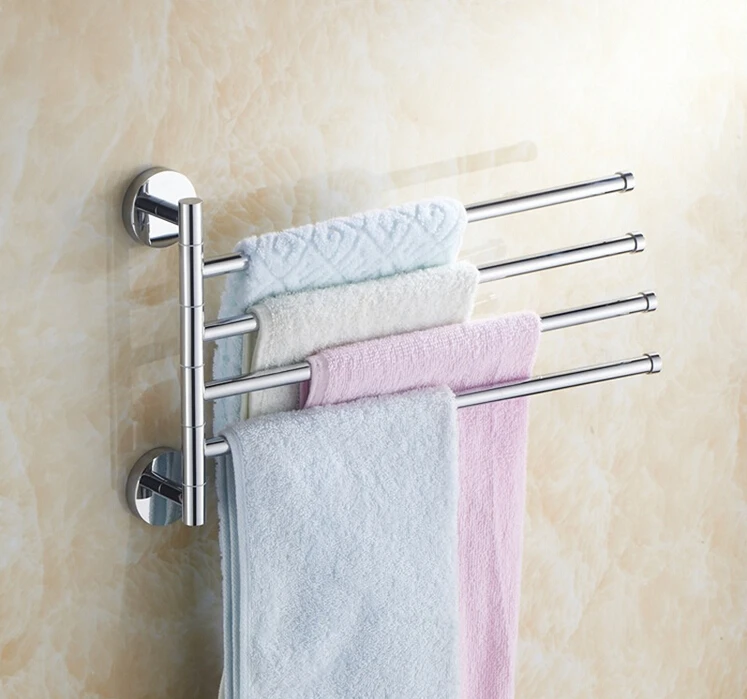 4 ряда стойка для полотенец из нержавеющей стали ванной комнаты|bar bar|bar towelbar towel rack