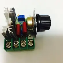 Переменный ток 220 в 2000 Вт регулятор напряжения SCR Диммеры Регулятор скорости Электронный термостат модуль регулятора напряжения