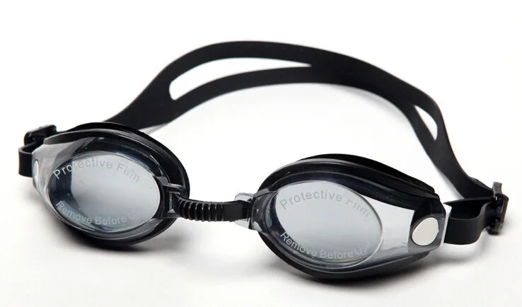 Горячая водонепроницаемый анти туман УФ дети профессиональные mutil линзы дайвинг очки для плавания оптика плавательные очки с коробкой - Цвет: Бургундия