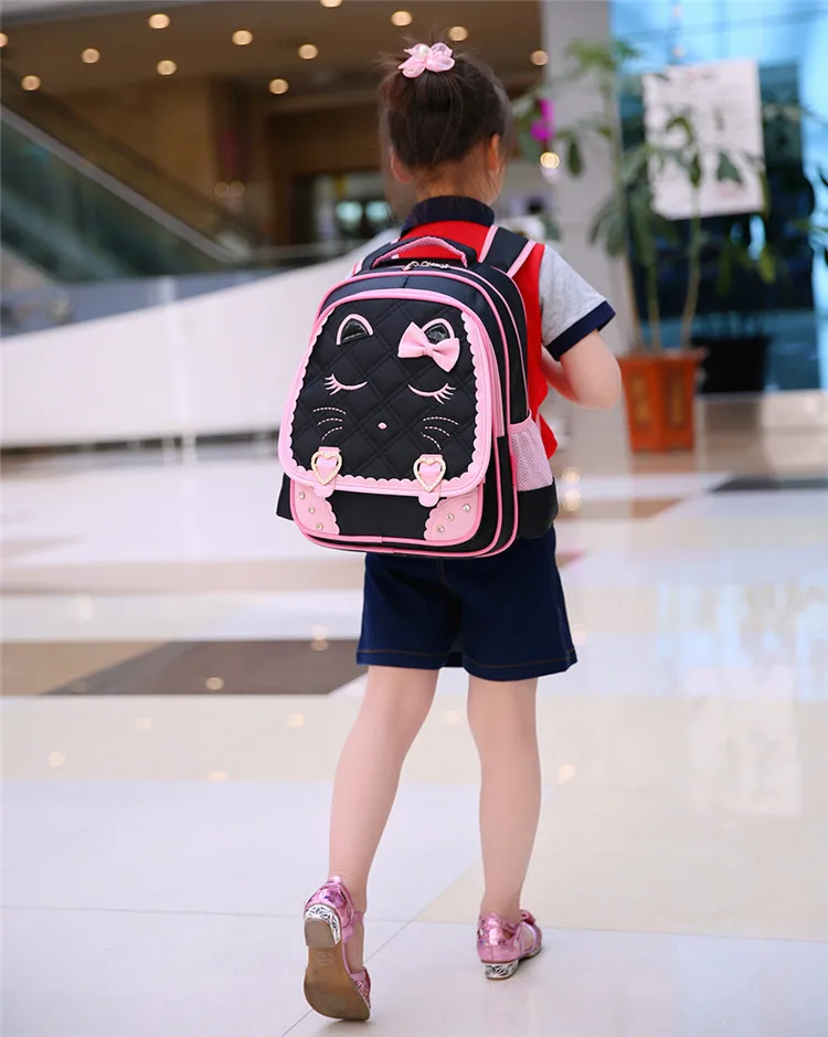 Классные детские школьные сумки года для девочек, детский нейлоновый рюкзак первоклассника, сумка для книг, школьная сумка для девочек,, D233