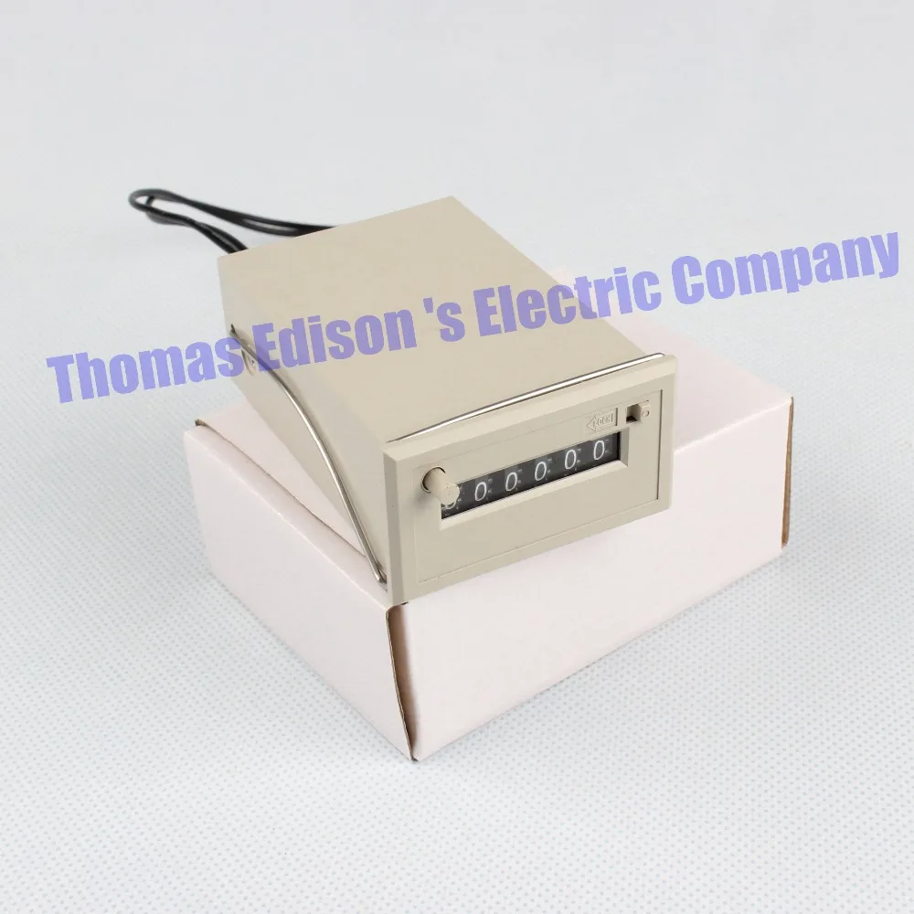 CSK6 NKW 6 digit counter with manual lock, reset button