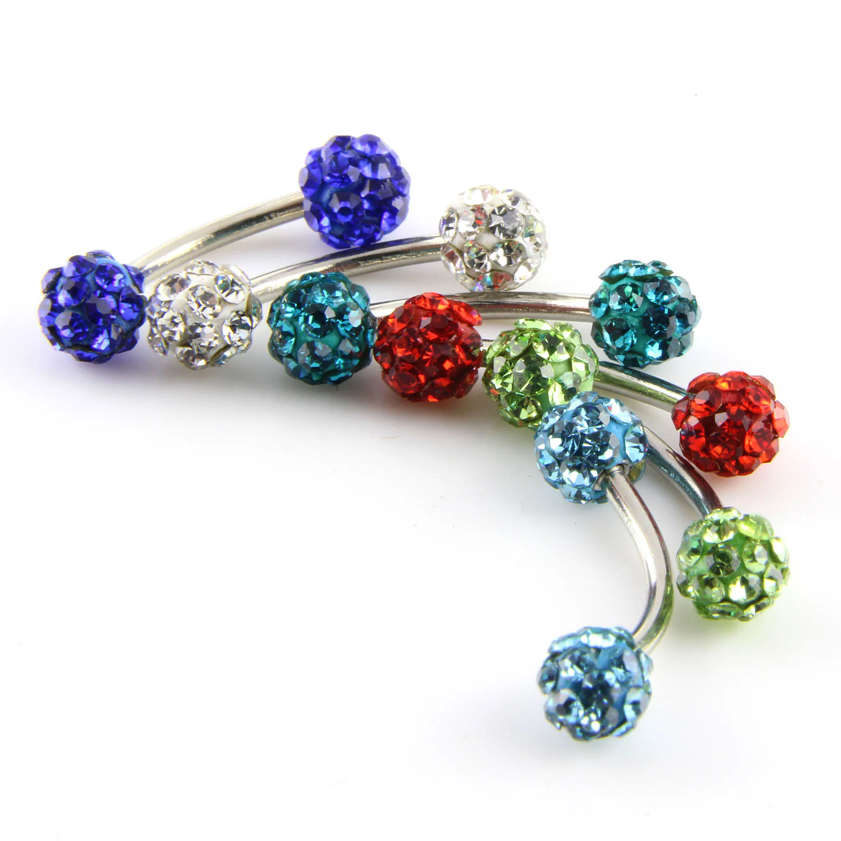 1pc/order Choice High Quality Zircon Dangle Nipple Piercing Shields