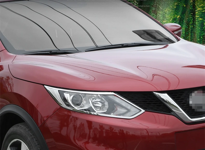 Для Nissan Qashqai Dualis J11 2014 2017 передняя противотуманная фара Защитная крышка отделка