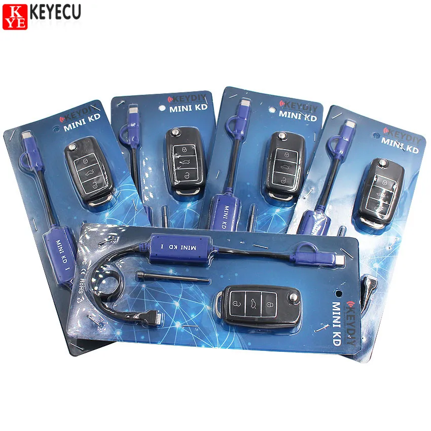 KEYECU 5PCS 2017 Original KEYDIY Mini KD Remote Key