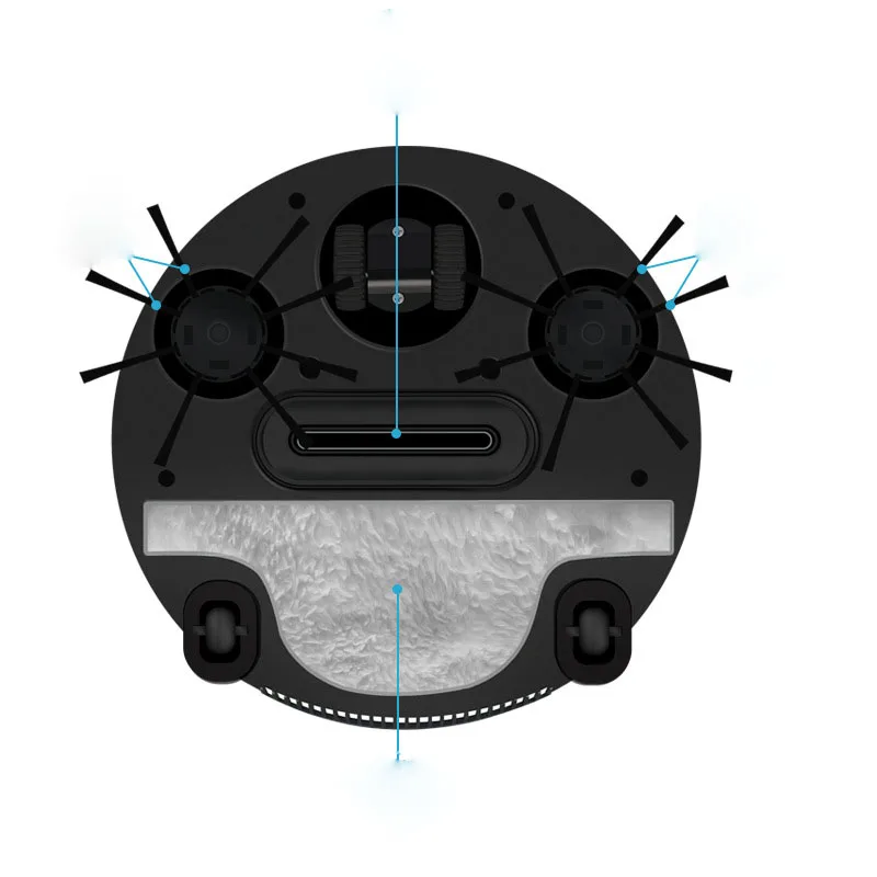 Робот-пылесос для уборки дома, автоматическая очистка, удаление пыли, дезинфекция, умное приложение, план уборки, мойка
