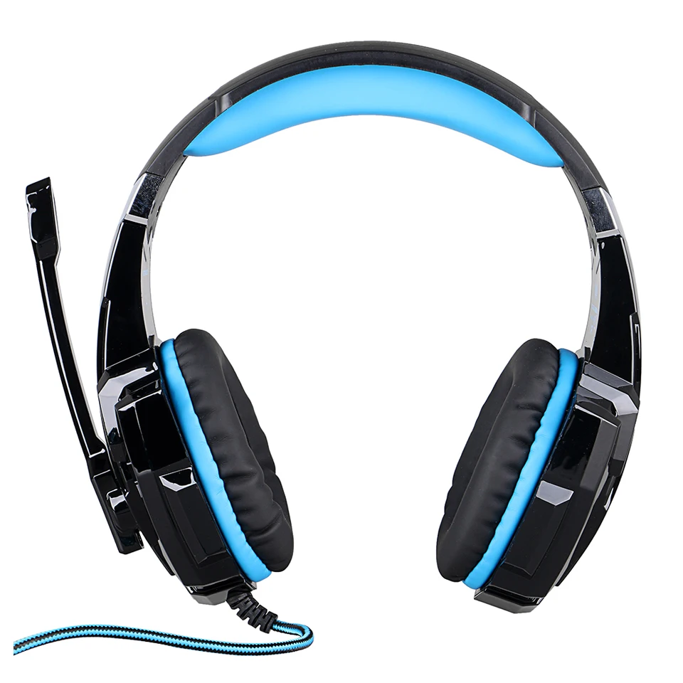 KOTION EACH G9000 Gaming Headphones 3.5mm PC Stereo Headset with Microphone LED Light for Laptop PS4 Gamepad Phone (3)