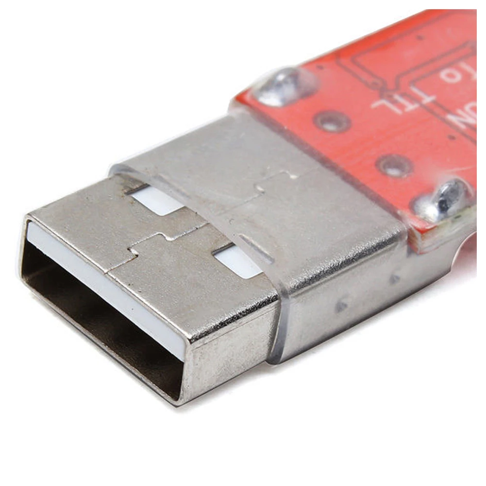 USB 2,0 к ttl UART 5PIN CP2102 модуль конвертер Соединительный кабель с адаптером красный