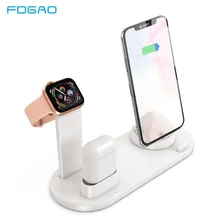 3 in 1 Charging Dock For iPhone 11 XR XS Max 8 7 Plus Apple Watch Airpods pro Charger Holder Stand USB Type-C Charging Station